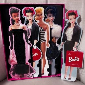 Barbie Hallmark 1994 Glamour Dream Collection Greeting Cards + 1996 Calendar